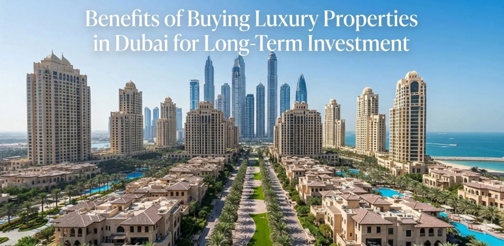 Buy Luxury Properties in Dubai for Long-Term Investment Opportunities