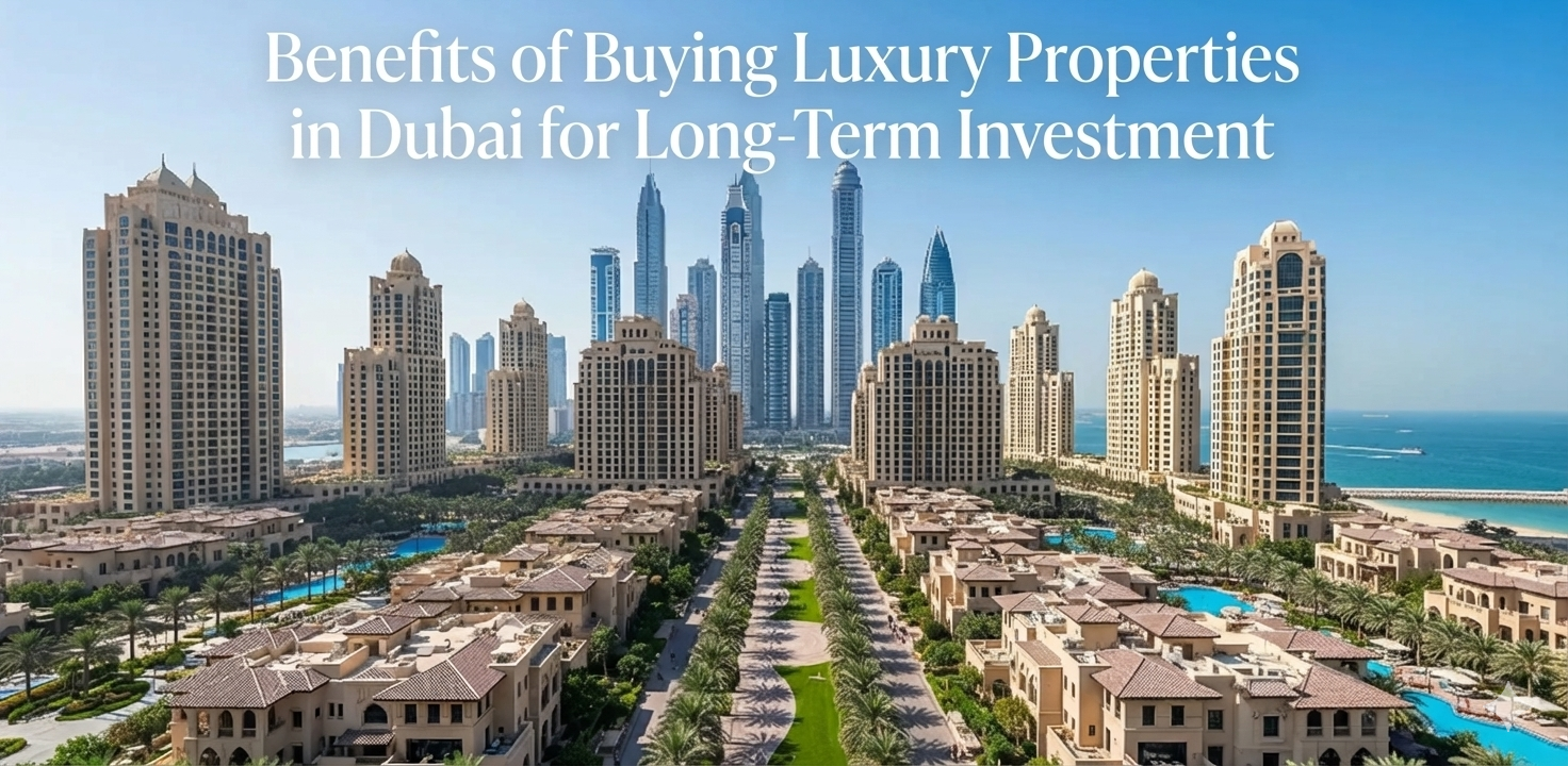 Buy Luxury Properties in Dubai for Long-Term Investment Opportunities