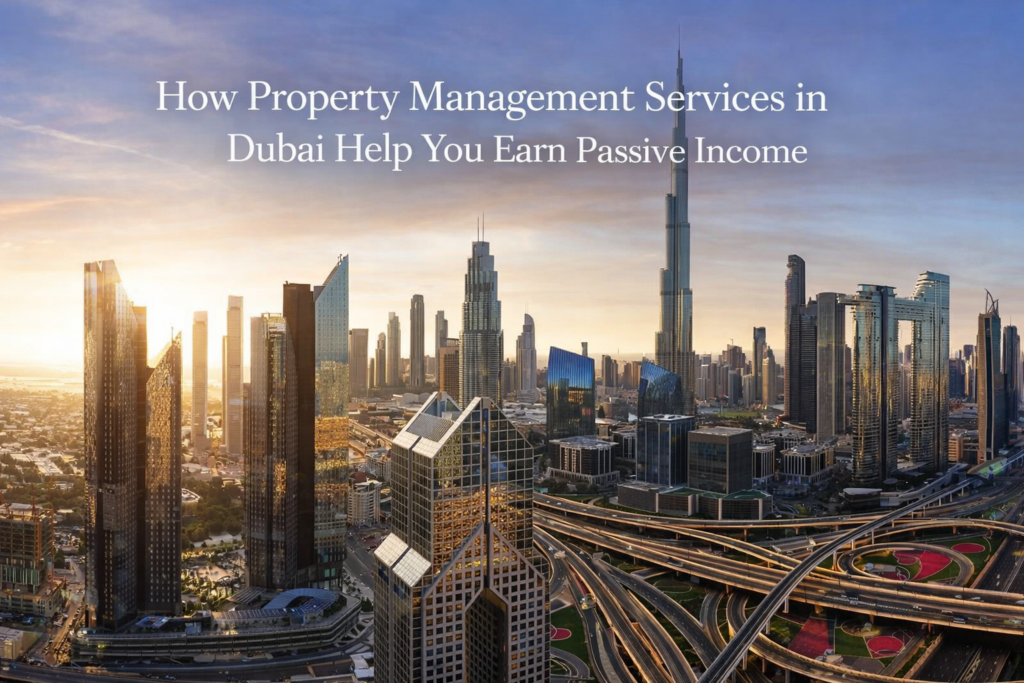 Property management services in Dubai for passive rental income