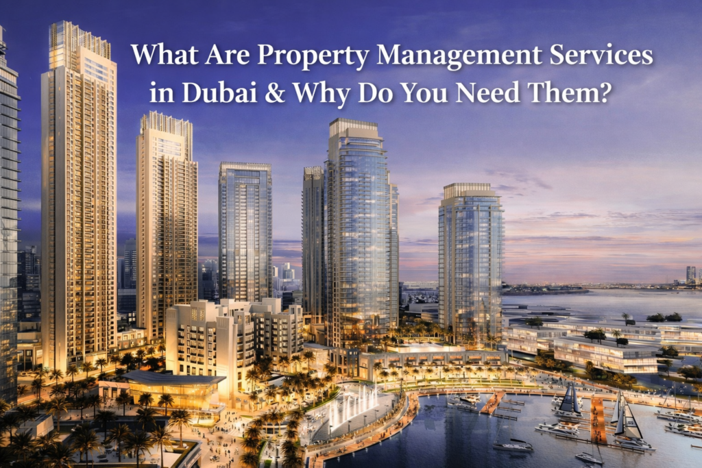 Property management services in Dubai